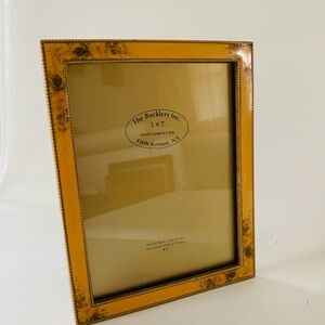 vintage Metal The bucklers picture frame Hand Crafted In USA  5.5/7”